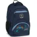Ars Una: Airborne tmavě modrá ergonomická školní taška, batoh 33x45x24cm