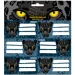 Ars Una: Black Panther balené samolepky na sešity 3×6 ks