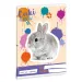 Ars Una: Roztomilá zvířátka - Králíček, linkovaný sešit A/5 pro 1. třídu 14-32