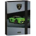 Ars Una: Zelený sešitový box Lamborghini s gumou A5