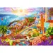 Atmosféra Santorini 1000dílné prémiové plus kvality puzzle - Trefl
