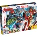 Avengers 2 v 1, 48dílné puzzle a omalovánka 35x25 cm - Lisciani