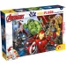 Avengers 2 v 1, maxi puzzle a omalovánka, 108 dílků, 70x50 cm - Lisciani