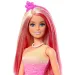 Barbie Dreamtopia: Princezna panenka v růžových šatech s motýly - Mattel