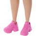 Barbie Fashionista Přítelkyně stylová módní panenka v šatech s hvězdným vzorem - Mattel