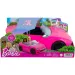 Barbie: Růžový Barbie kabriolet auto 2022 - Mattel