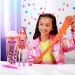 Barbie: Slime Reveal Bubi párty Oranžová panenka - Mattel