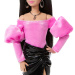 Barbie Trendy kamarádky - v černé minisukni - Mattel