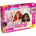 Barbie kamarádky 60dílné třpytivé puzzle 50x35 cm - Lisciani