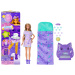 Barbie pyžamová párty odhalení - fialová - Mattel