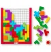 Barevná dřevěná tetris skládačka - Woodyland
