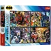 Batman: Hrdinové a padouši Gothamu 4x250dílné puzzle - Trefl