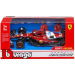 Bburago: Ferrari SF-25 F1 závodní vůz kovový model 1/43 (Charles Leclerc #16)