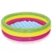 Bestway: Swim Squad™ tříkruhový barevný nafukovací dětský bazén Ø 102 x 25 cm