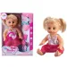 Blonďatá panenka s hlasem, natáčkami a doplňky