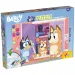 Bluey 2 v 1 60dílné puzzle a omalovánka 50x35 cm – Lisciani