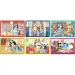 Bluey 6dílná kostka s pohádkami - Clementoni