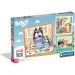 Bluey Super Color puzzle 3×48 dílků - Clementoni obrázek 1