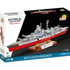 COBI: Bitevní loď Bismarck z 2. světové války stavebnice (4854) obrázek 1