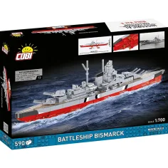 COBI: Bitevní loď Bismarck z 2. světové války stavebnice (4854) obrázek 5