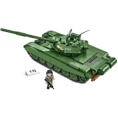 COBI: Ozbrojené síly T-72 (Východní Německo/Sovětský svaz) stavebnice tanku (2625) obrázek 3