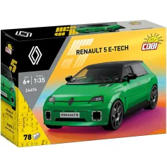 COBI: Renault 5 E-Tech zelená stavebnice auta (24674) obrázek 1