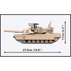 COBI: Stavebnice Armed Forces M1A2 Abrams (2632) obrázek 4