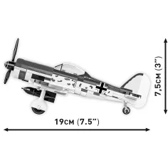 COBI: Stavebnice WW II Focke-Wulf FW 190 F-8 (5871) obrázek 4