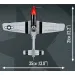 COBI: Stavebnice letadla Mustang P-51D „TOP GUN: Maverick“ (5846)