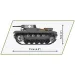 COBI: Stavebnice tanku Panzer II Ausf. A (2718)