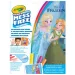 Crayola Color Wonder: Ledové království – sada omalovánek bez rozmazání ve složce