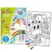 Crayola: Mini Kids maxi omalovánky a fixy - Zvířecí království