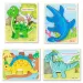 Dřevěné puzzle s dinosaury v různých variantách