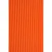Dekorativní oranžový 3D vlnitý papír 50x70cm 161g 1ks