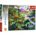 Dinosauři predátoři puzzle 200 dílků - Trefl