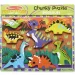 Dinosauři snadno uchopitelná dřevěná puzzle - Melissa &amp; Doug