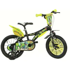 Dinosaur Adventure dětské kolo s motivem dinosaura, velikost 14 - Dino Bikes