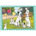 Disney Klasiky 101 dalmatinů a Aristokočky 2×60 dílků Supercolor puzzle - Clementoni obrázek 3