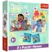 Disney Lilo &amp; Stitch puzzle a paměťové karty 2 v 1 sada - Trefl