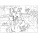 Disney Popelka 2 v 1, maxi puzzle 35 kusů a omalovánka 70x50 cm – Lisciani