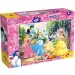 Disney Princezny 2 v 1, puzzle 108 dílků a omalovánka 70x50 cm – Lisciani