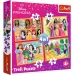 Disney+Princezny: Disney Princezny 4 v 1 puzzle - Trefl