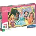 Disney+Princezny Úžasné princezny Supercolor 104dílné puzzle - Clementoni