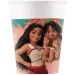 Disney+Princezny Vaiana 2 papírové kelímky 8ks sada 200ml