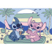 Disney Stitch Zmrzlinová zábava 60dílné puzzle - Trefl