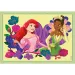 Disney princezny 4 v 1 puzzle - Clementoni