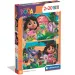 Dora průzkumnice 2x20dílné Supercolor puzzle - Clementoni
