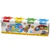 Doughy sada modelovací hmoty v kelímcích 4×110 g - Carioca