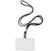 Duch: Držák jmenovky s černým šňůrkou na krk 90x60mm 1ks