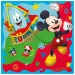 Dvouvrstvé papírové ubrousky s motivem Mickey Mouse, balení po 20 ks.